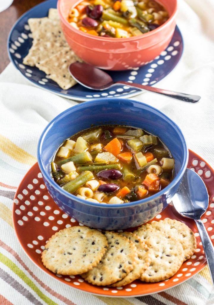 Simple Vegan Minestrone Soup