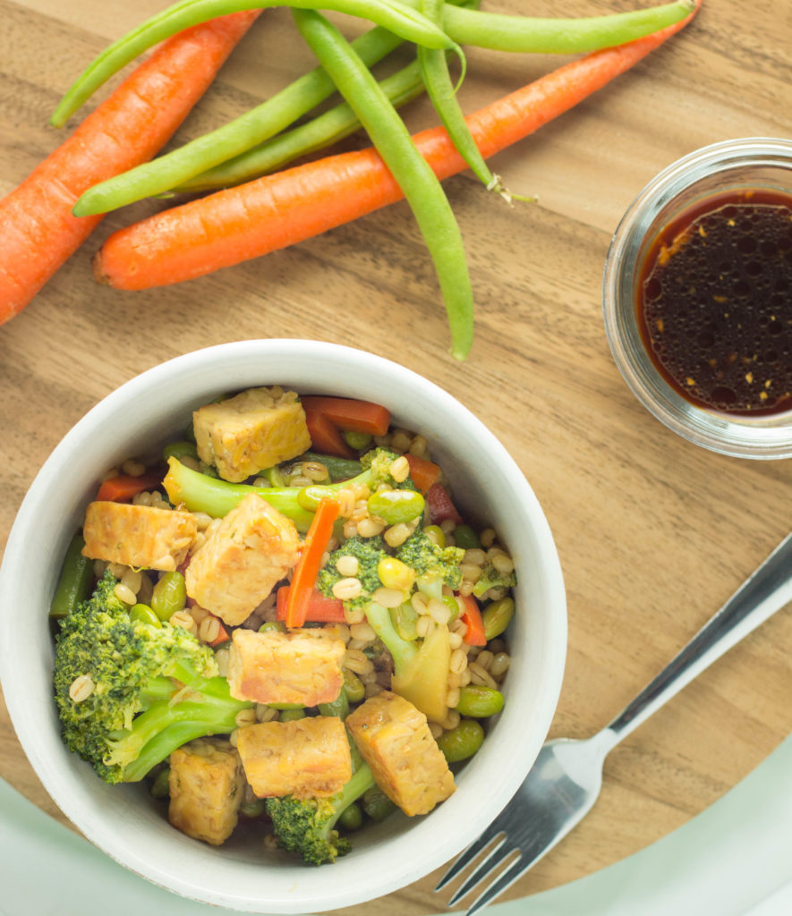 Teriyaki Tempeh Bowls 