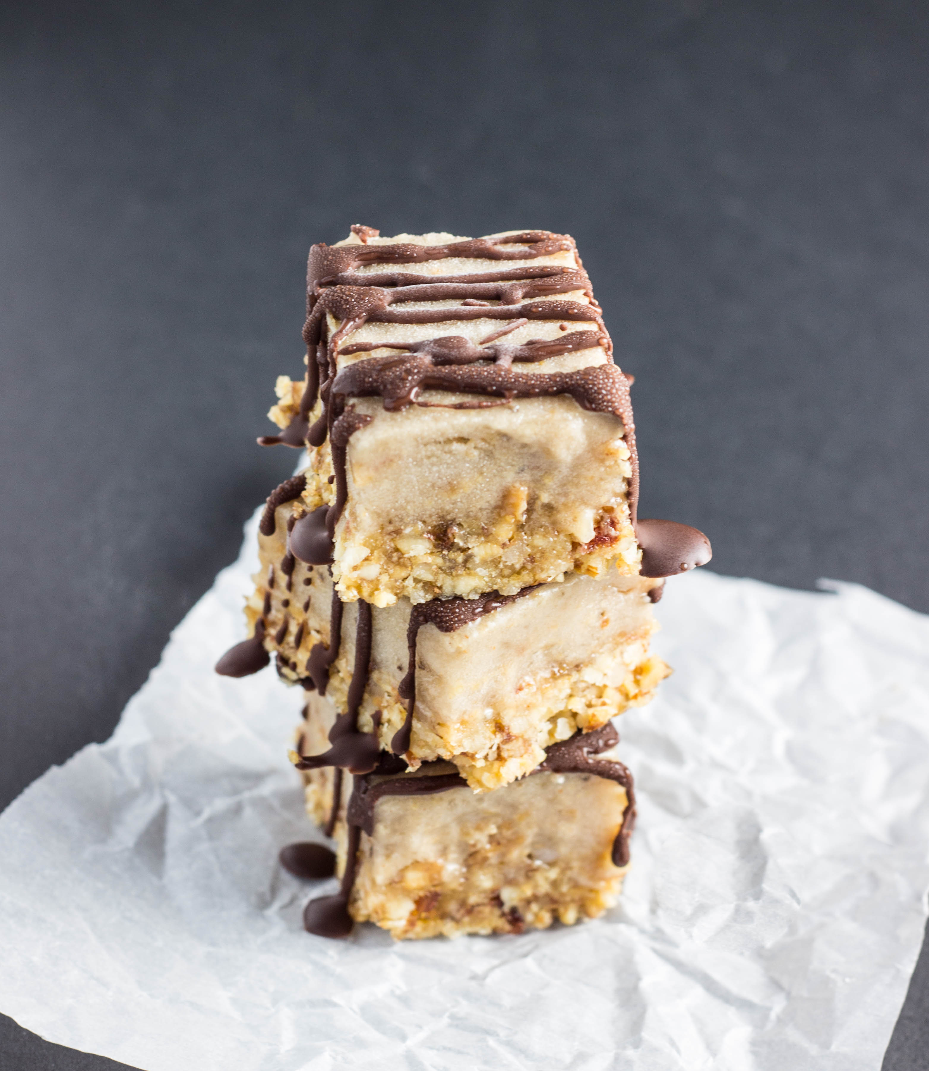 Peanut Butter Banana Ice Cream Bites 