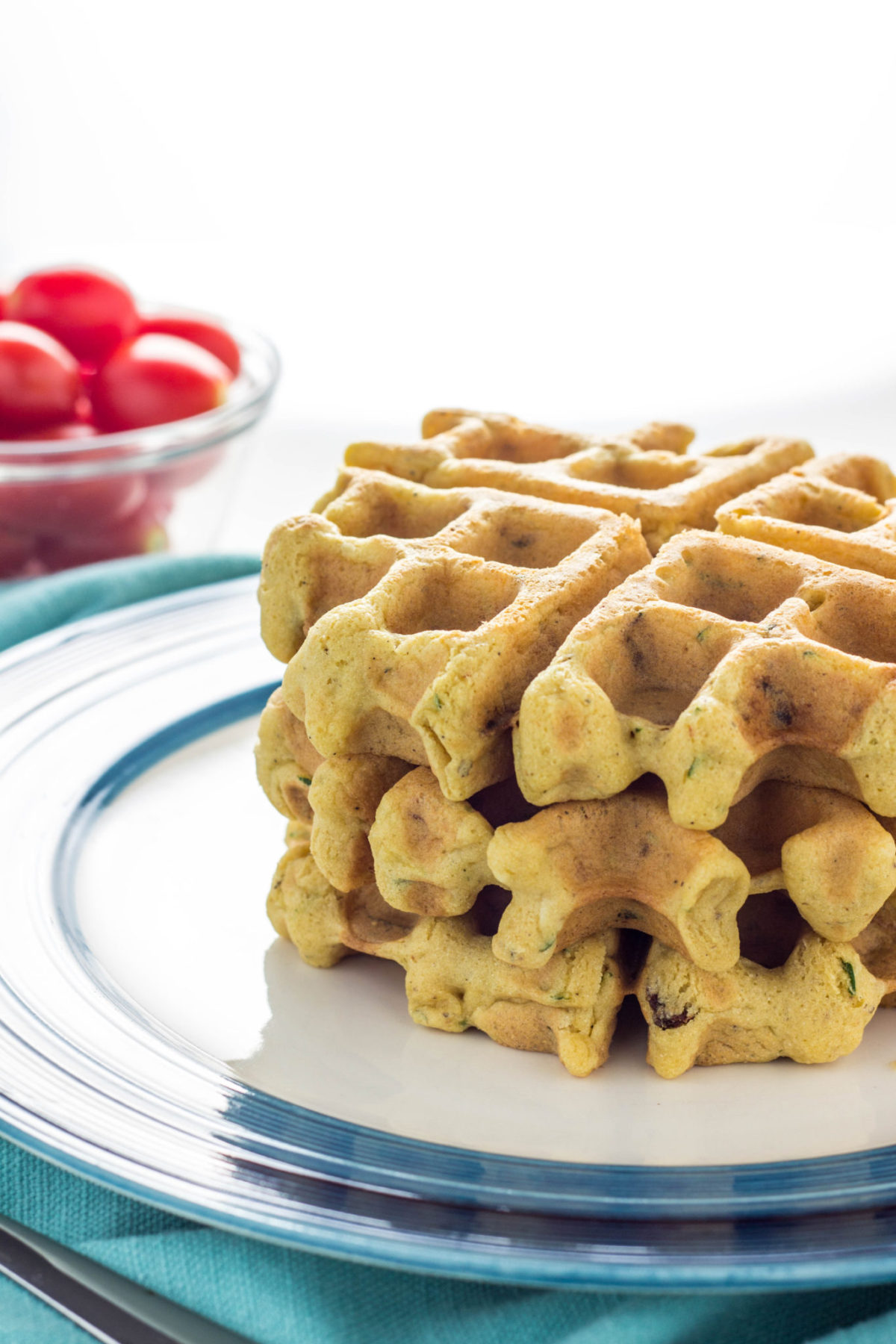 Vegan and Gluten Free Savory Waffles 