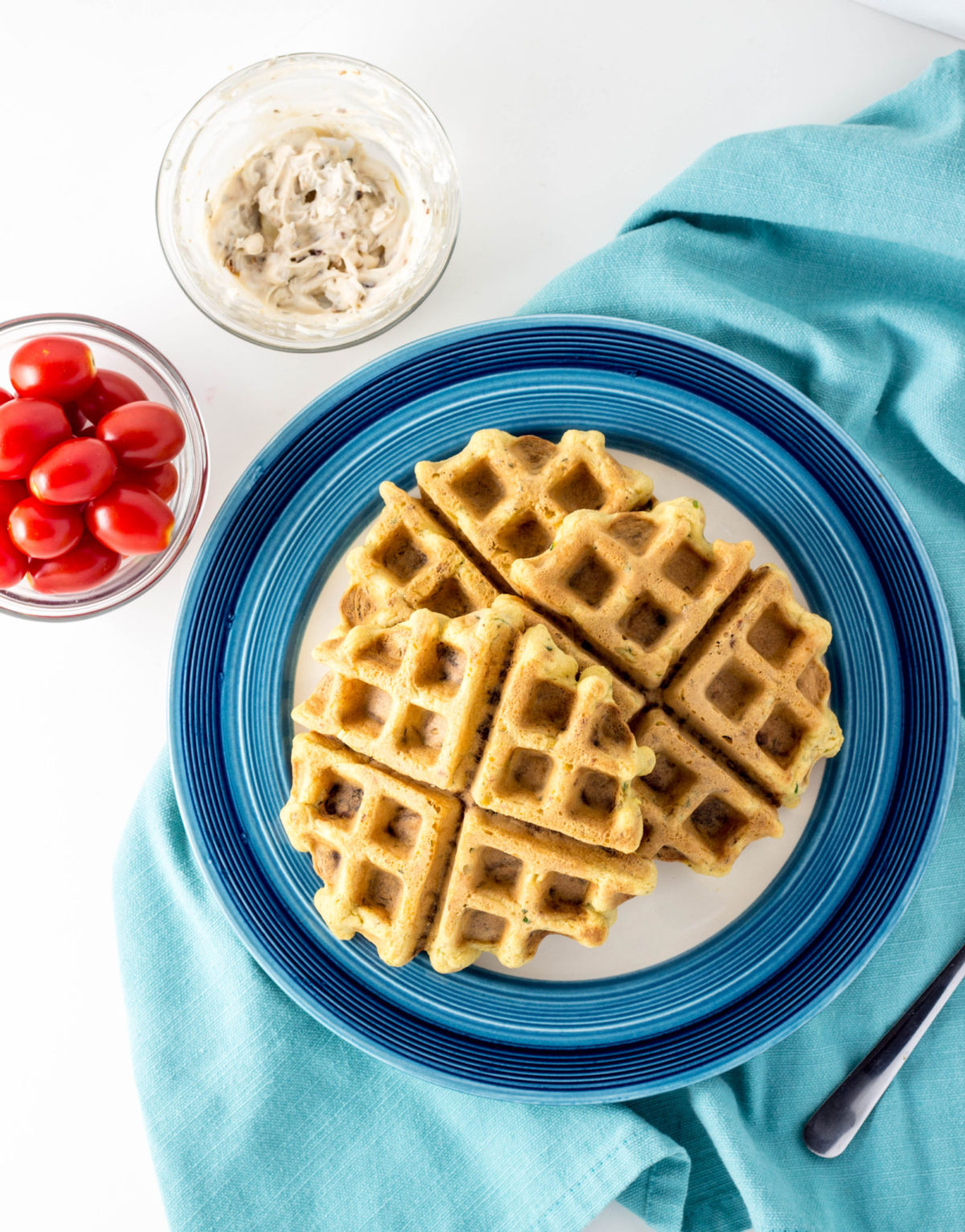 Vegan and Gluten Free Savory Waffles 