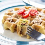 Vegan Savory Waffles Feature Image