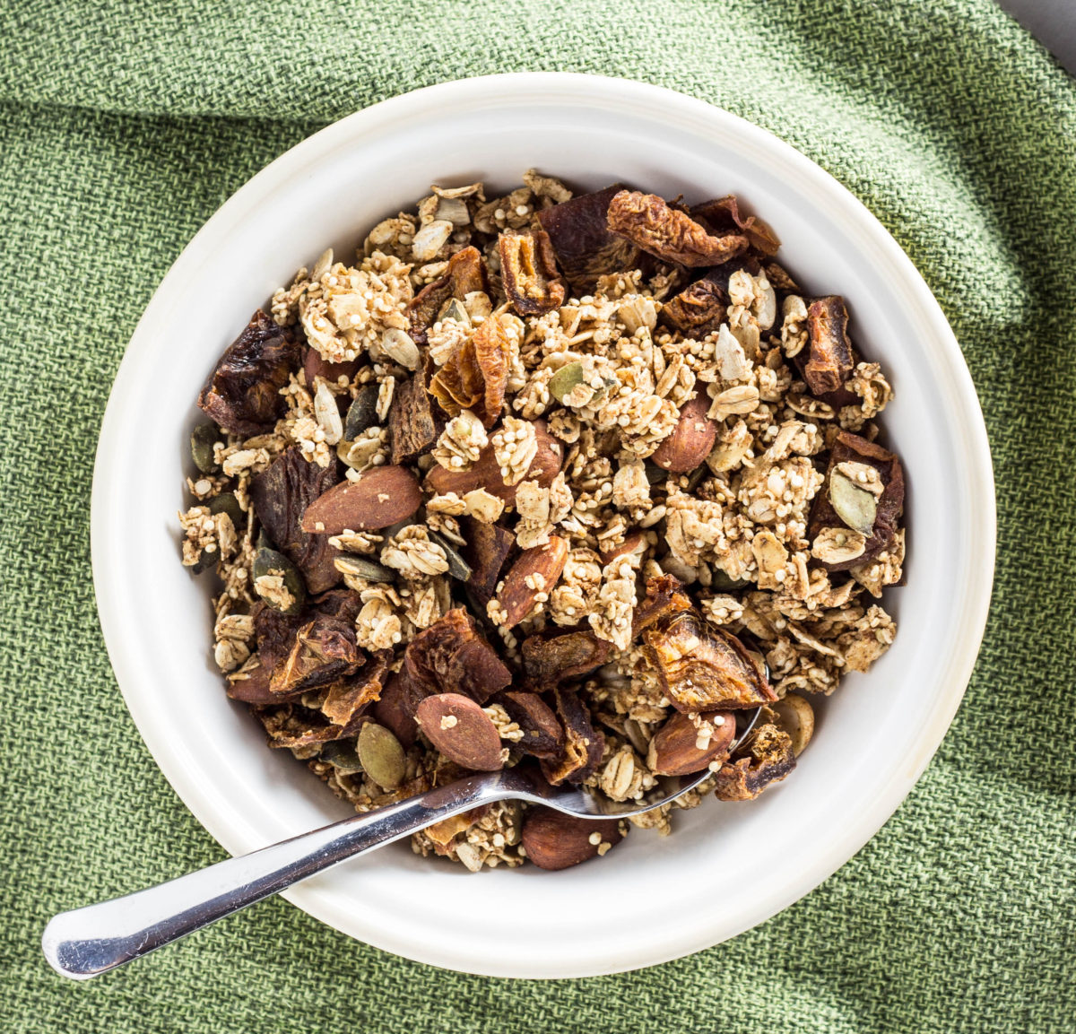 Seedy Apricot Granola 