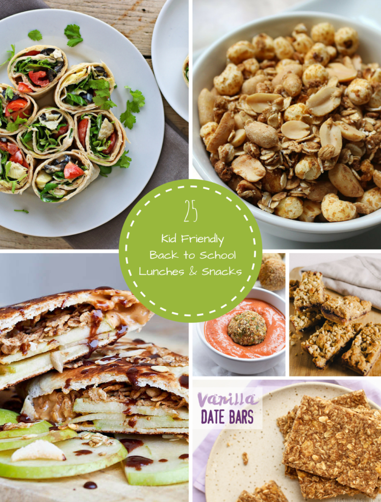 25 Kid Friendly Back to School Vegan Lunches