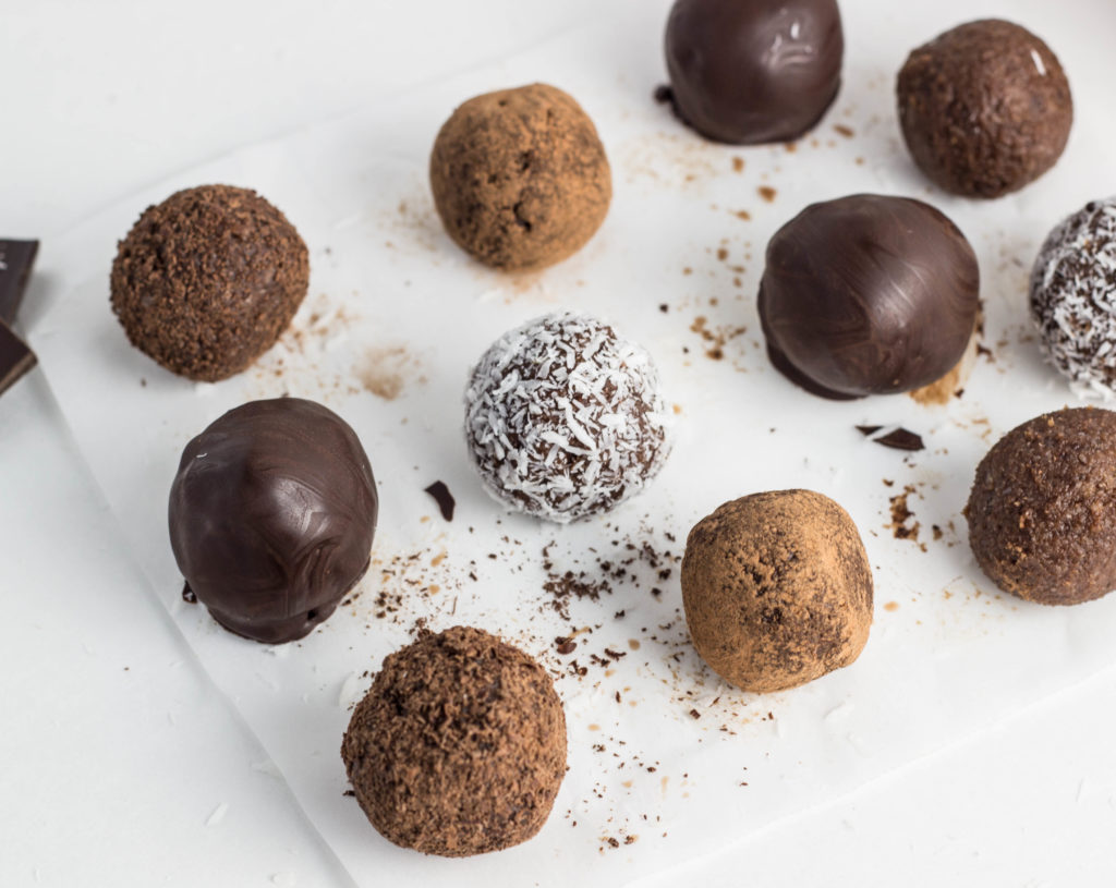 Chocolate Coconut Butter Truffles 