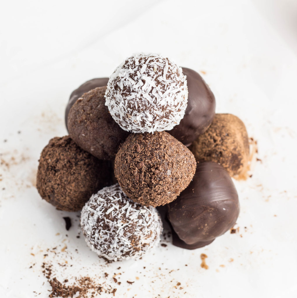 Chocolate Coconut Butter Truffles 