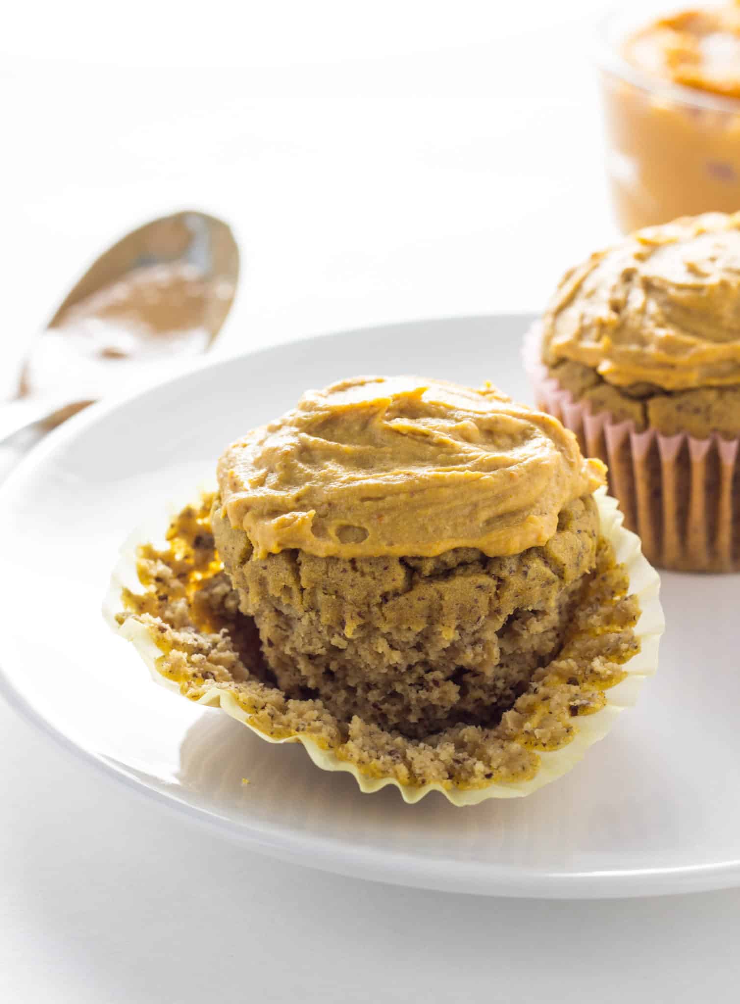 Peanut Butter Pumpkin Pupcakes Wee Little Vegans