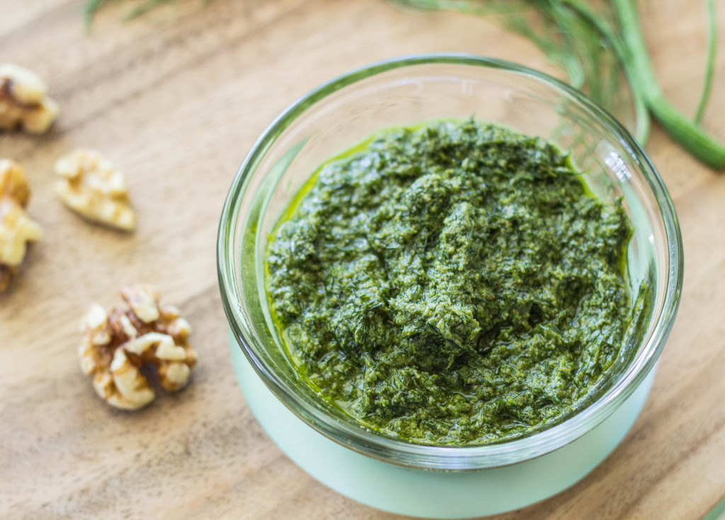 Fennel Walnut Vegan Pesto