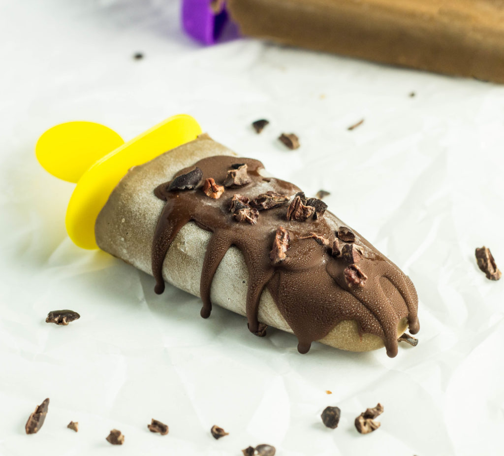 Healthy Vegan Avocado Fudge Pops 