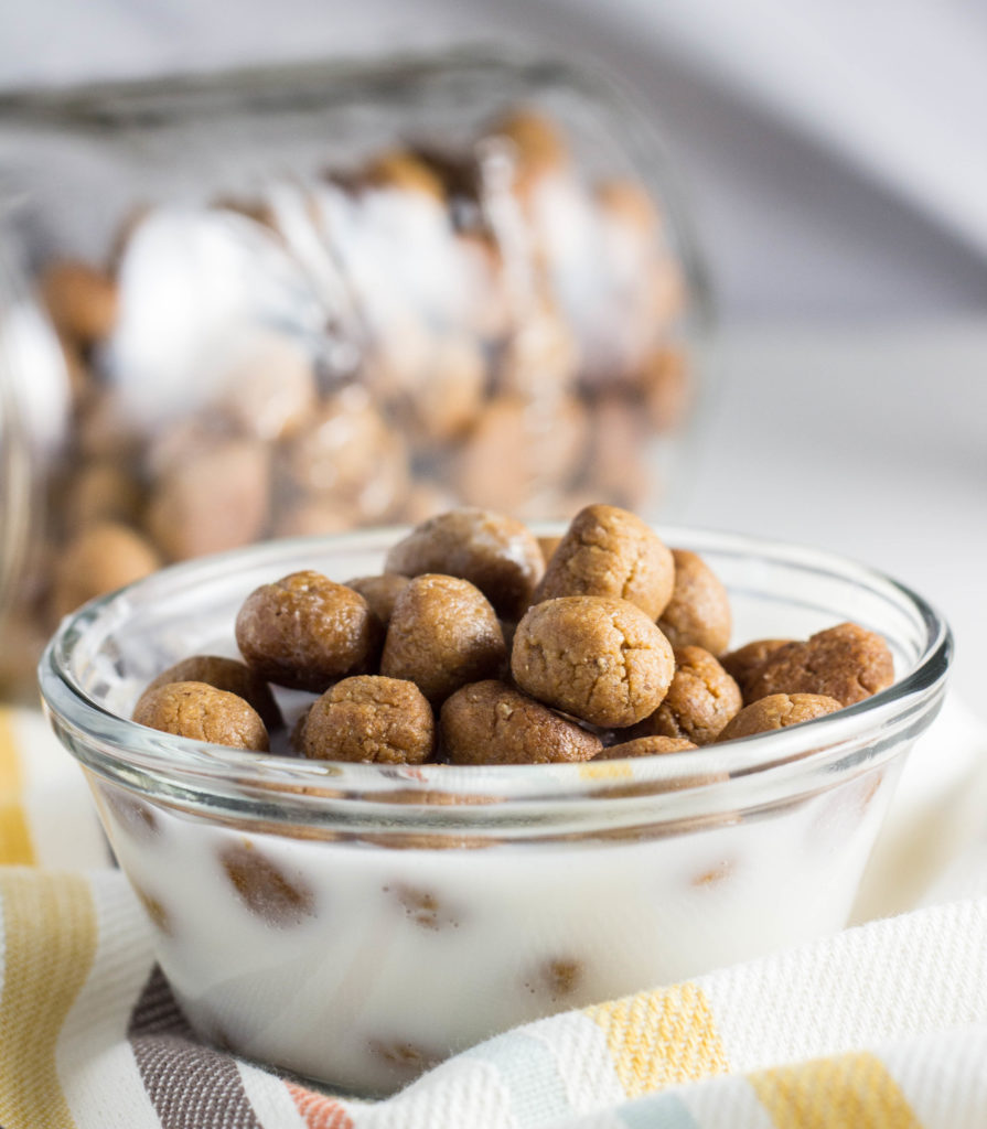 Peanut Butter Puff Cereal 