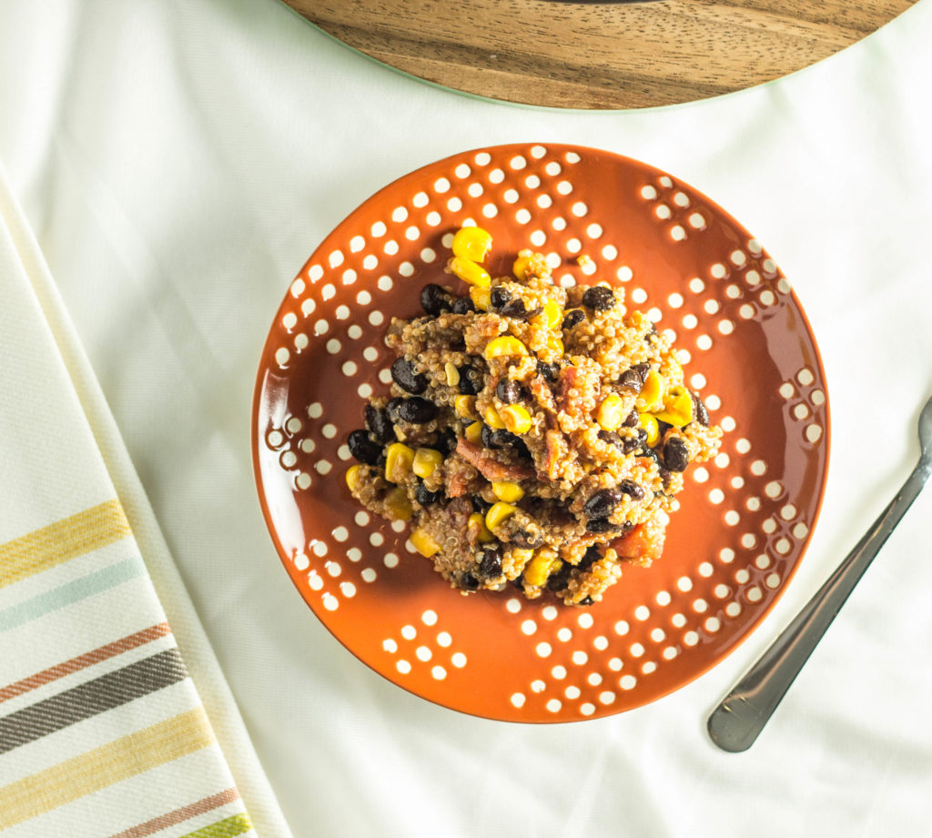 One Pot Vegan Southwestern Quinoa 