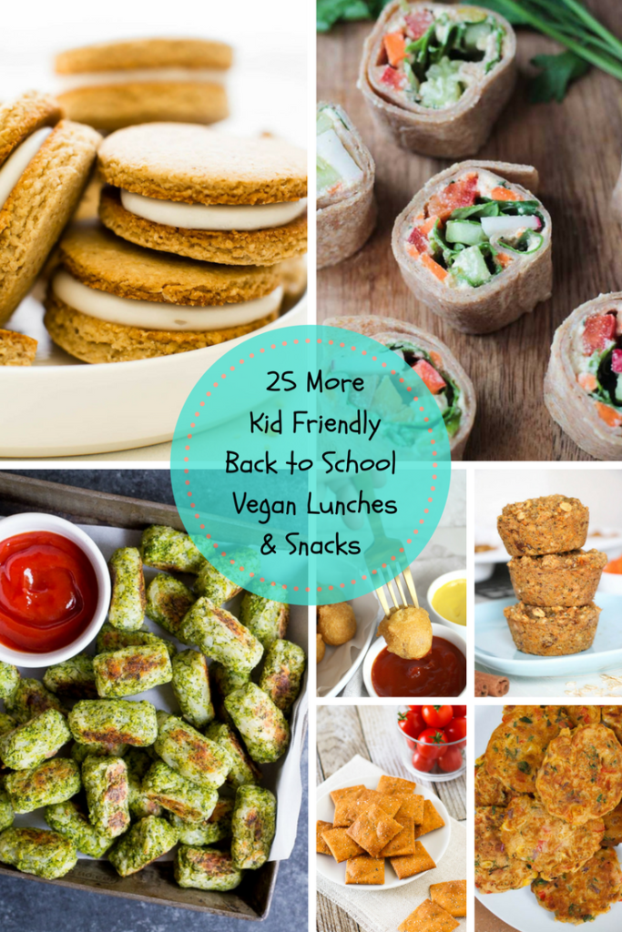 25 More Back to School Vegan Lunches and Snacks