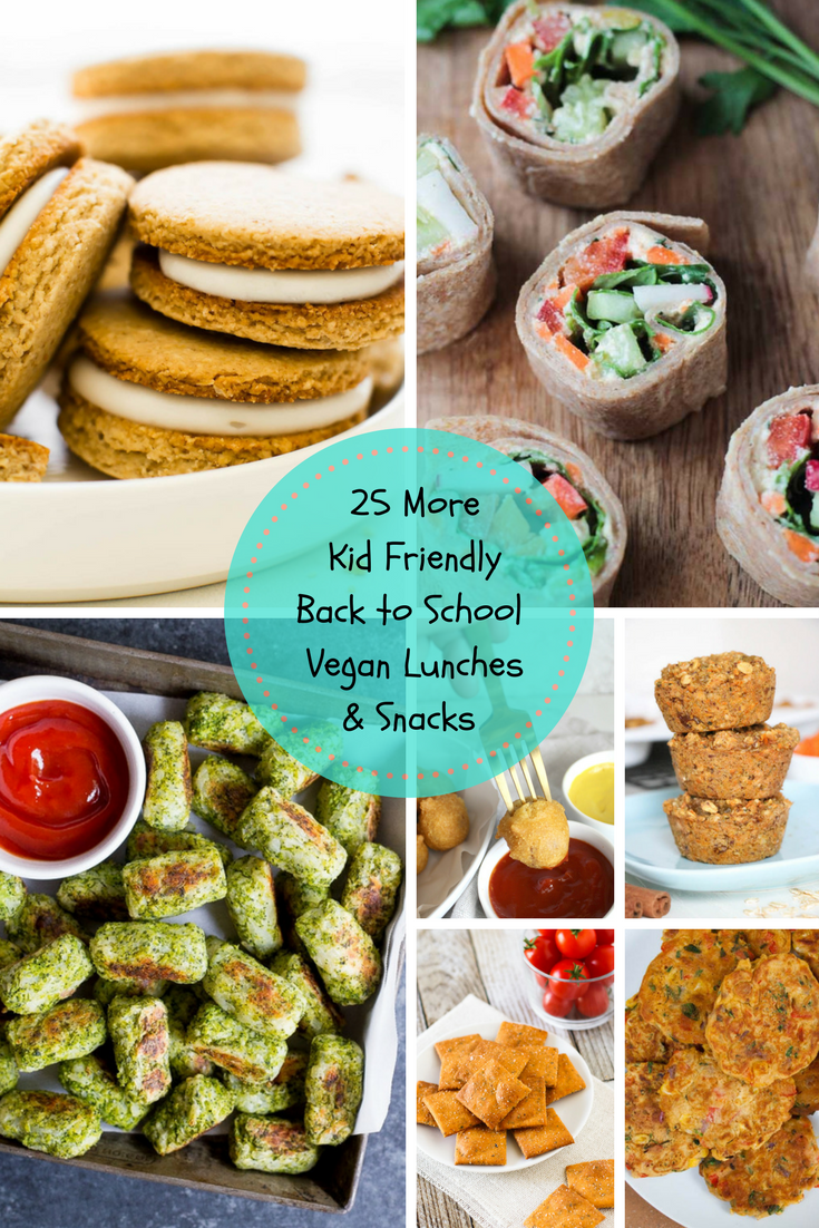 25 More Back to School Vegan Lunches and Snacks – Wee Little Vegans