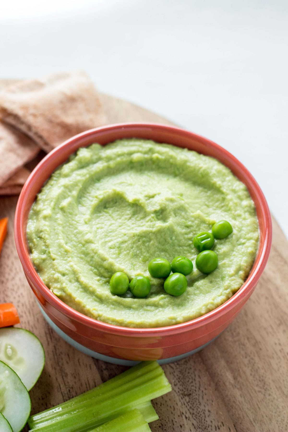 Green Pea Hummus - Oil Free