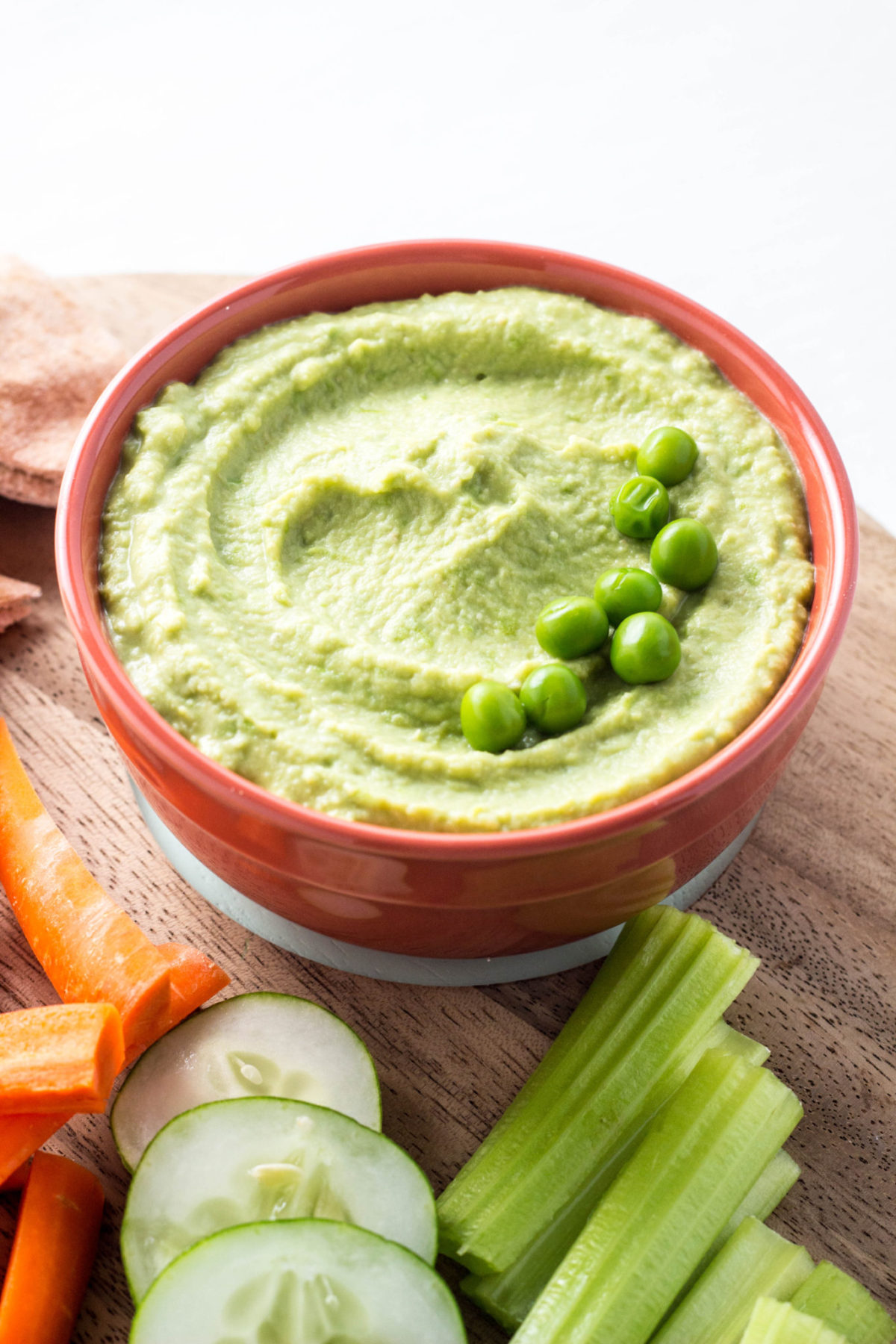 Green Pea Hummus - Oil Free