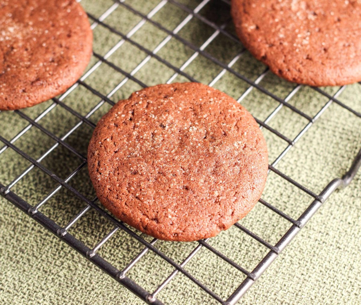 Blackstrap Molasses Ginger Cookies 