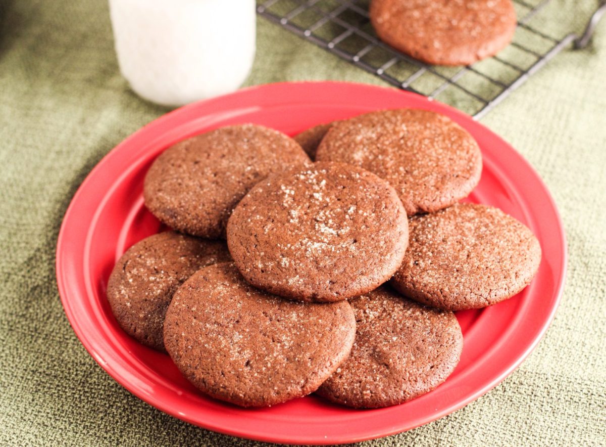 Blackstrap Molasses Ginger Cookies 