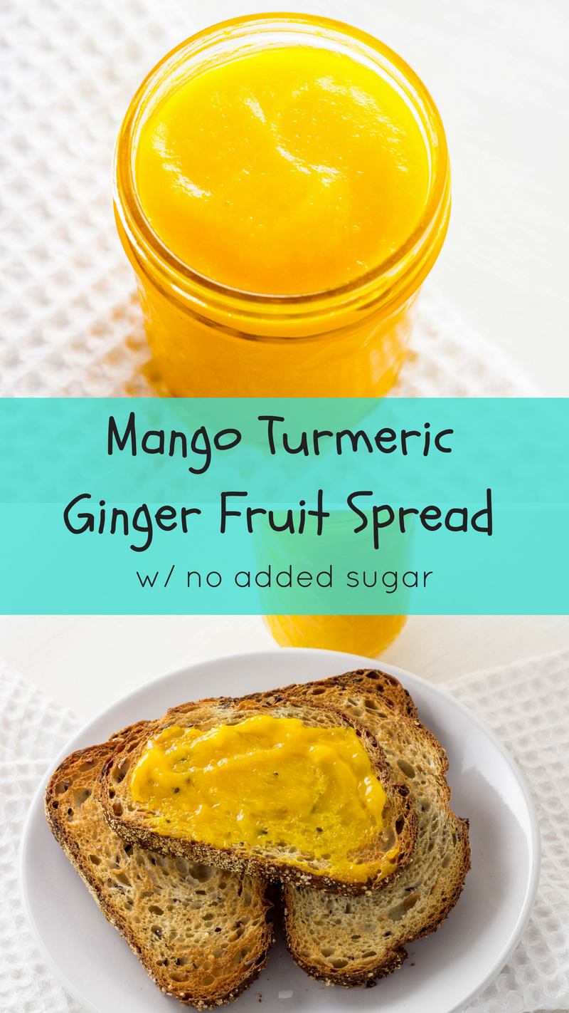 Mango Turmeric Ginger Fruit Spread 