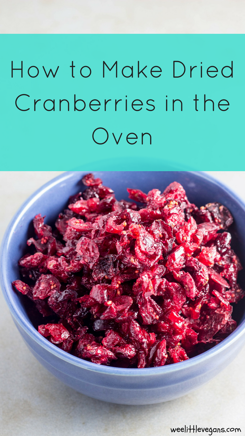 dried cranberries recipe