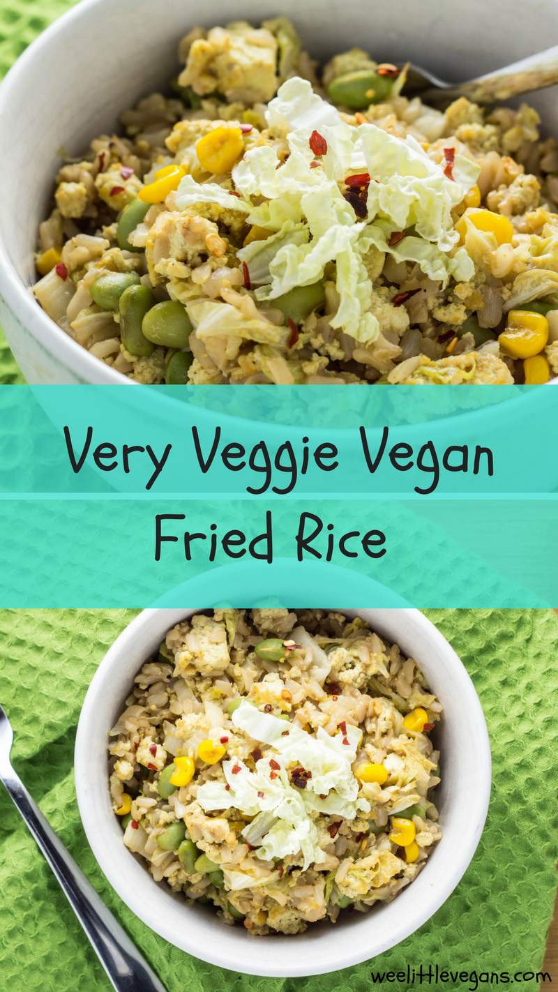 Very Veggie Vegan Fried Rice 