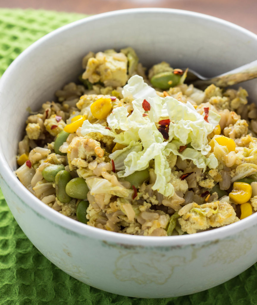 Very Veggie Vegan Fried Rice