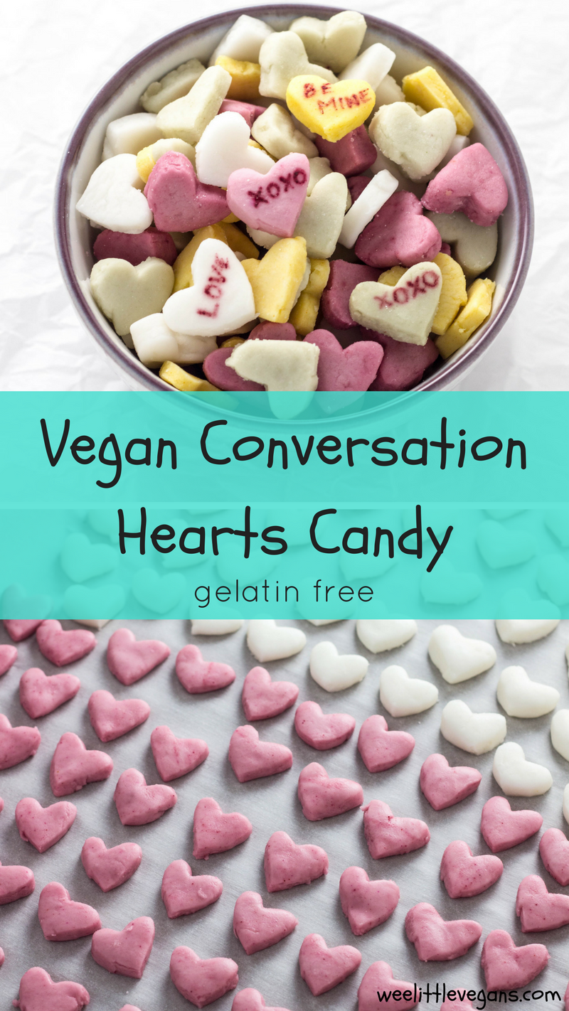 Vegan Conversation Hearts Candy – Wee Little Vegans