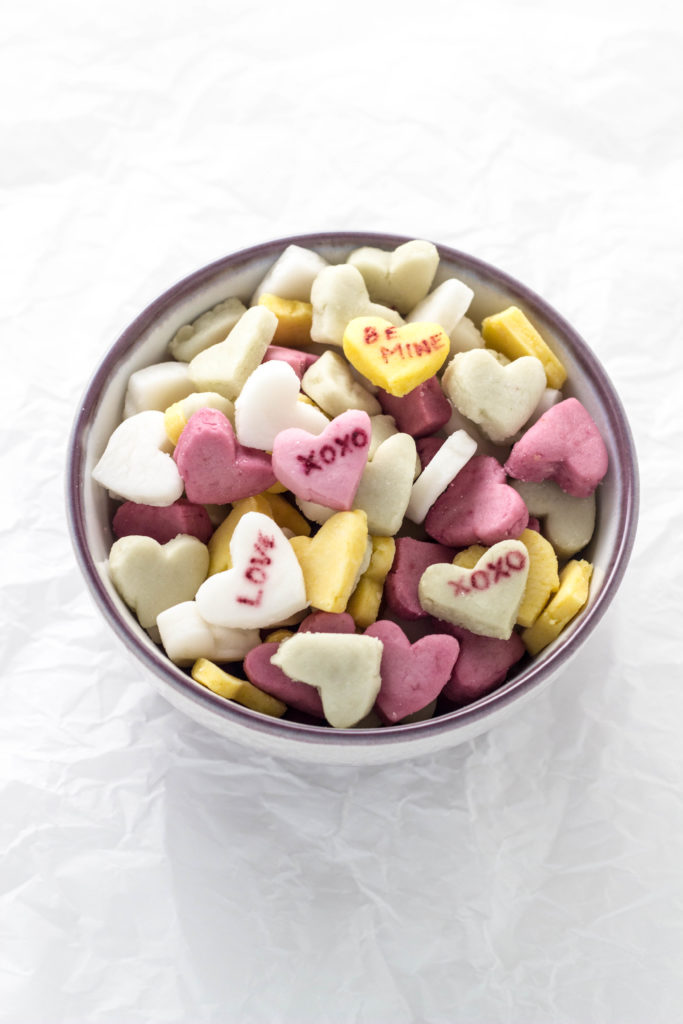 Vegan Conversation Hearts Candy 