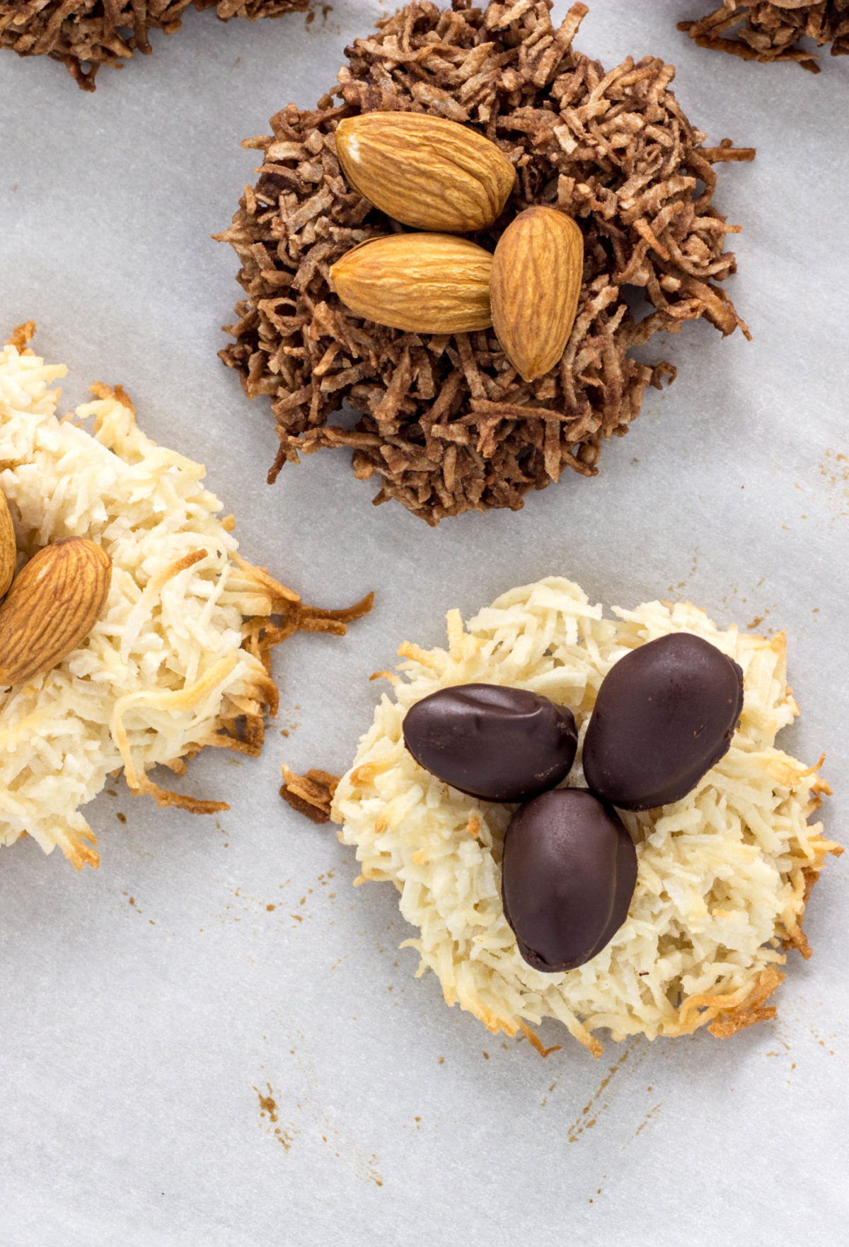 Vegan Coconut Nest Cookies 