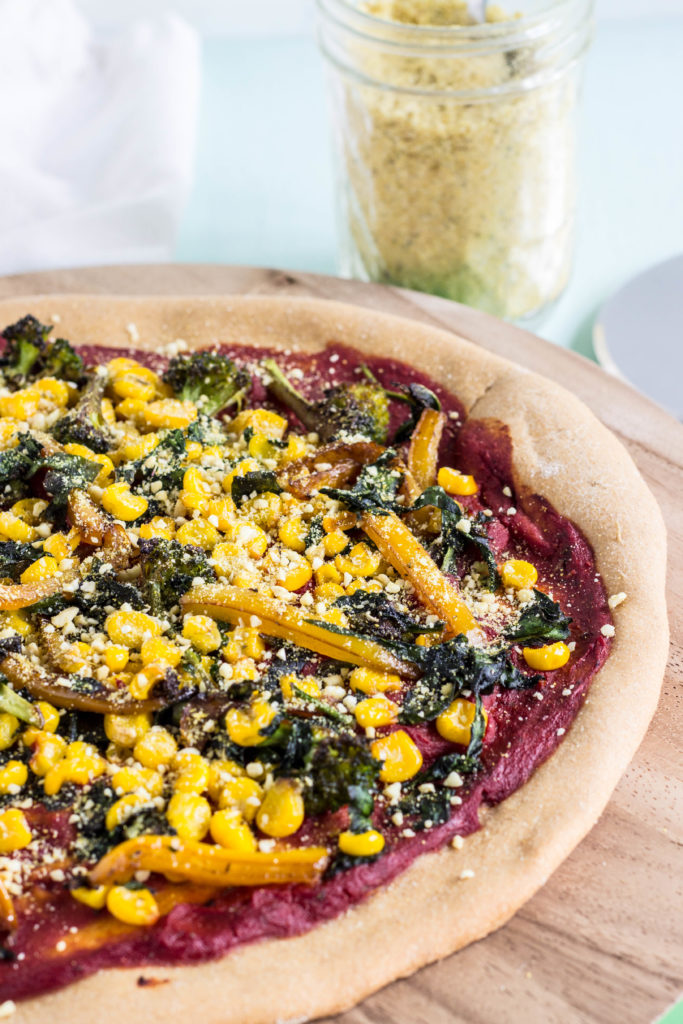 Whole Wheat Yeast Free Pizza Crust 