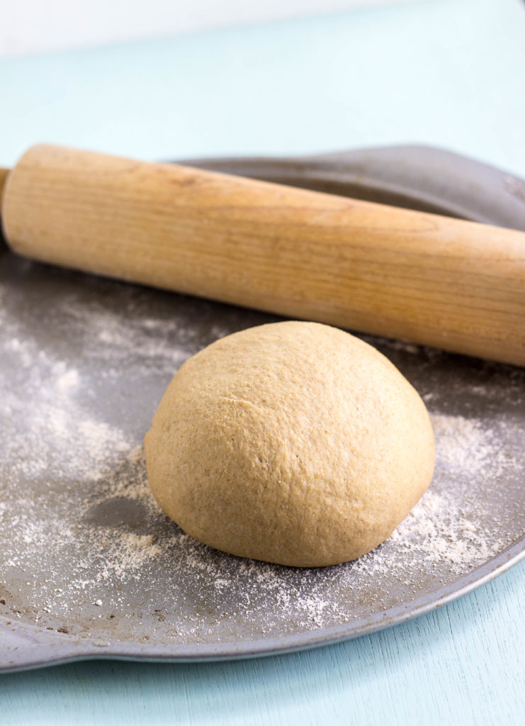 Whole Wheat Yeast Free Pizza Crust 