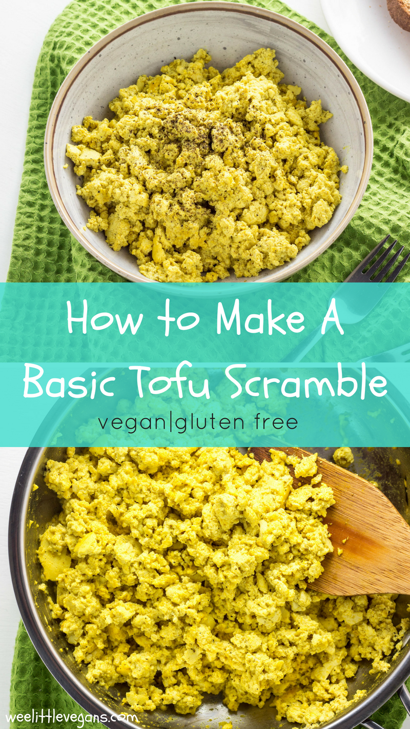How to Make A Basic Tofu Scramble 