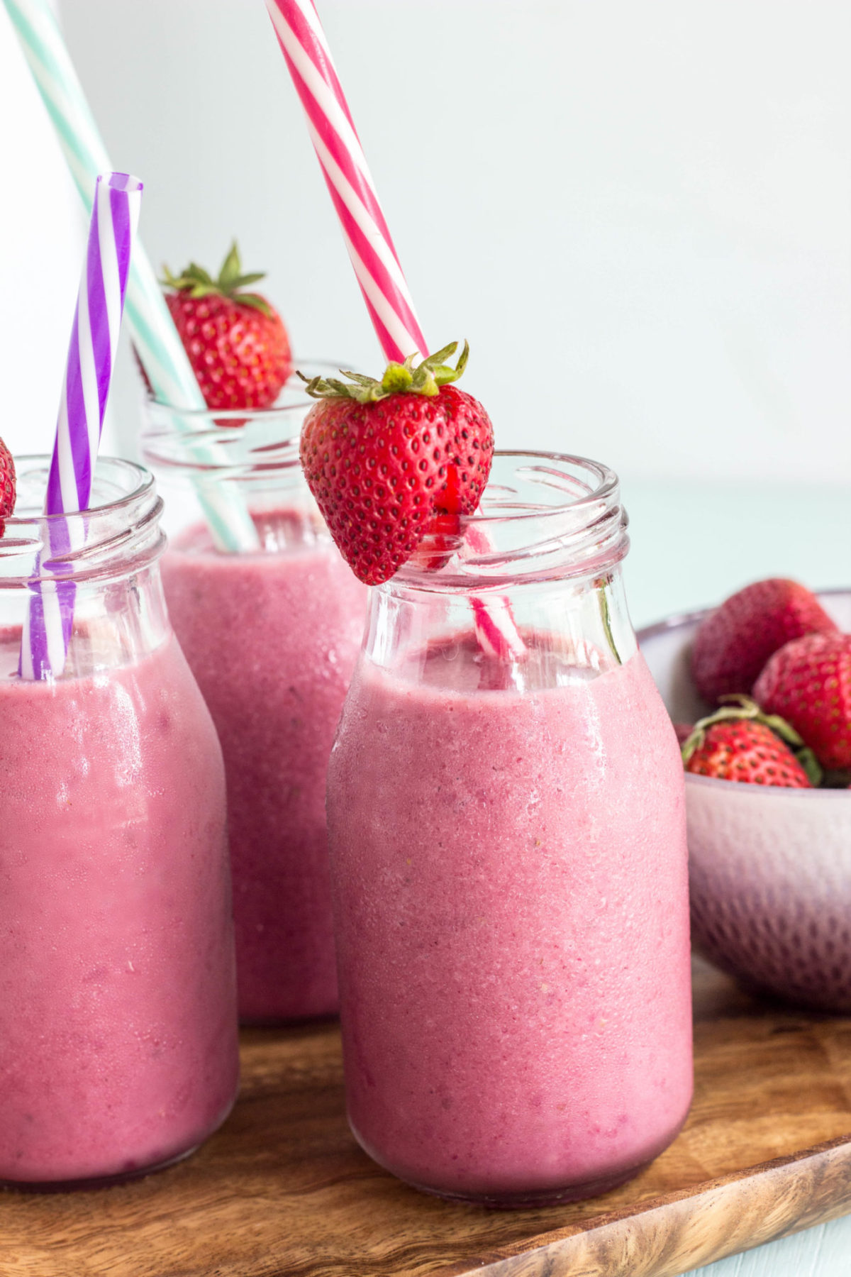 Strawberry Banana Beet Smoothie