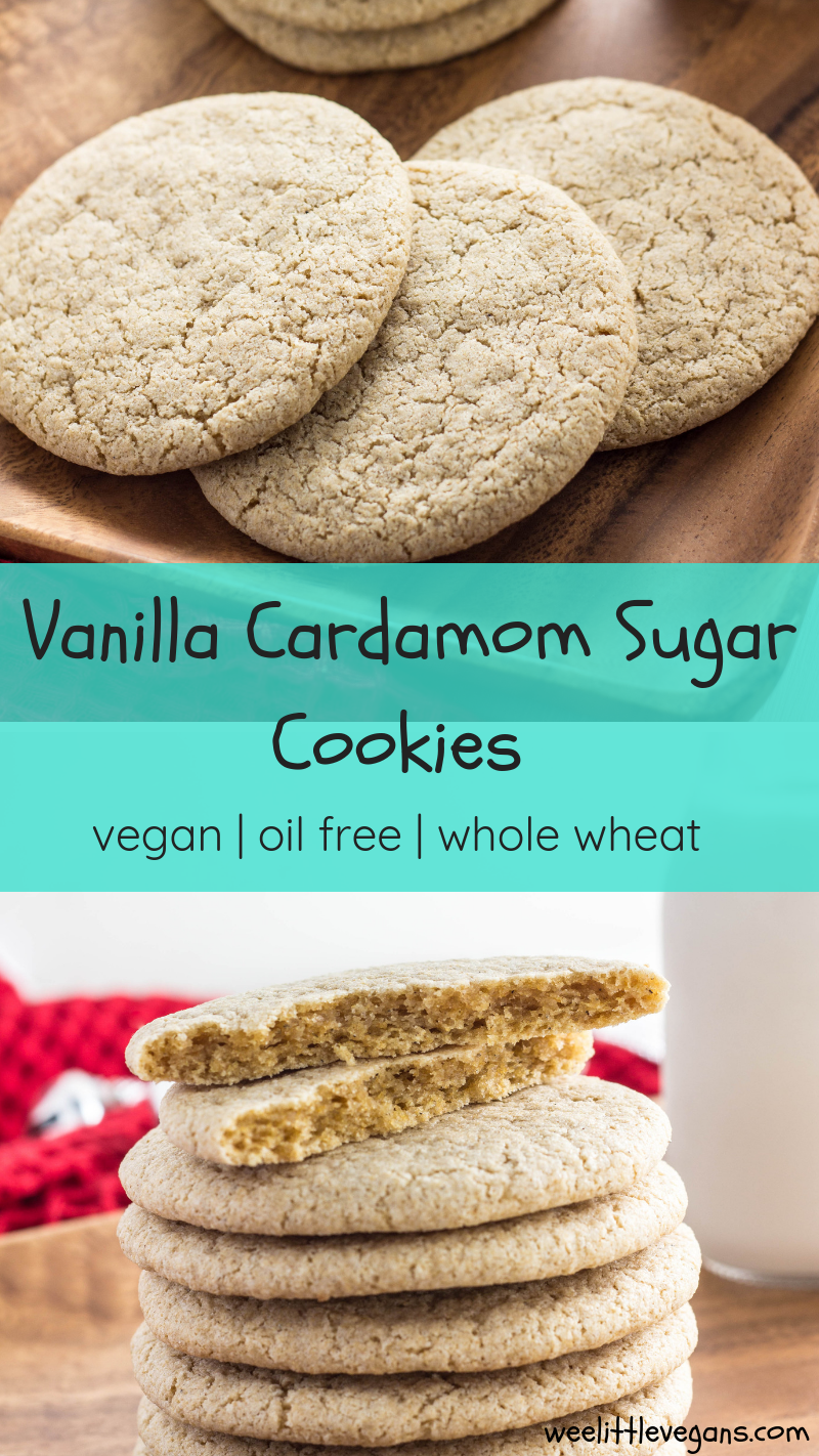 Vanilla Cardamom Sugar Cookies