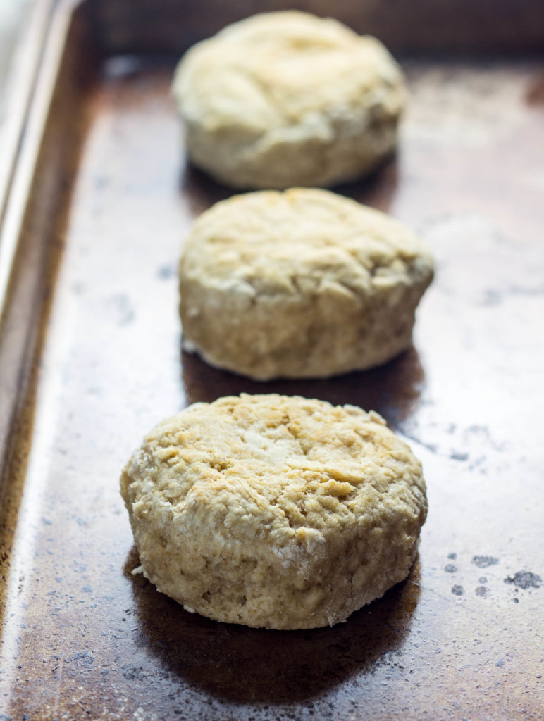 Fluffy Vegan Oil Free Biscuits