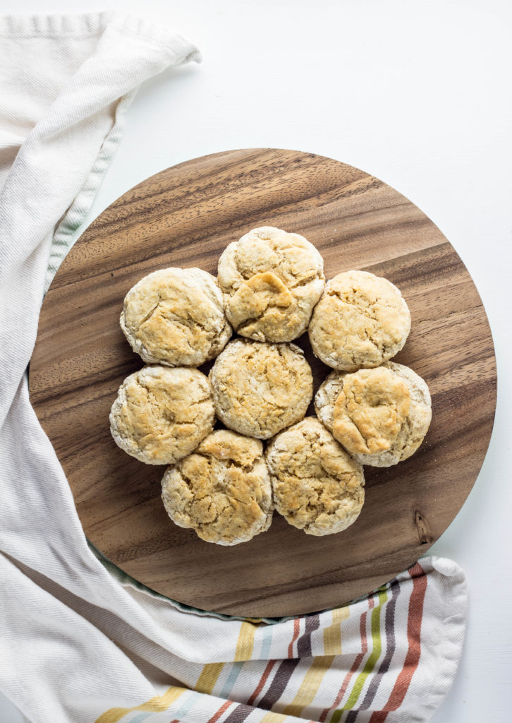 Fluffy Vegan Oil Free Biscuits