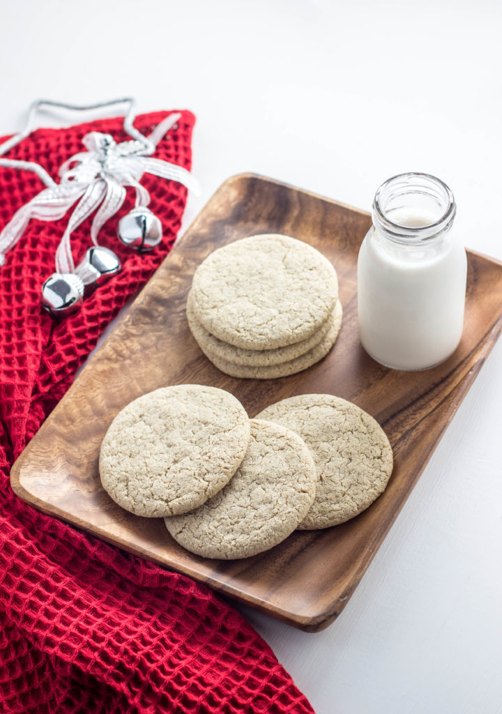 Vanilla Cardamom Sugar Cookies 