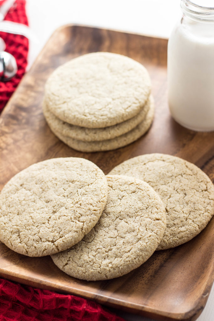 Vanilla Cardamom Sugar Cookies 