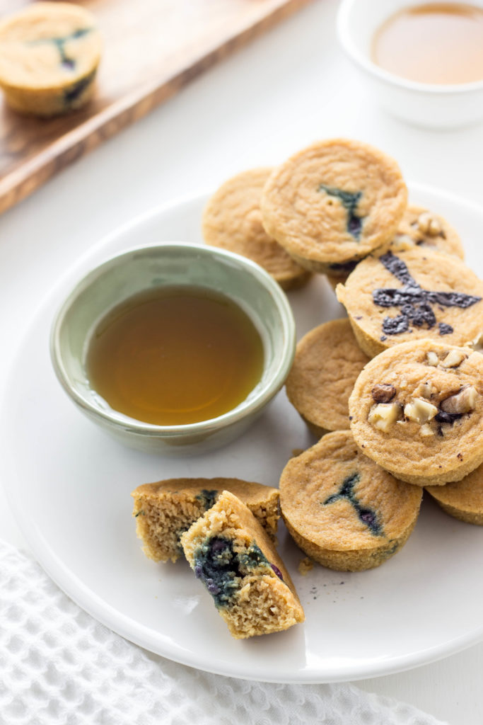 Vegan Pancake Mini Muffin Bites