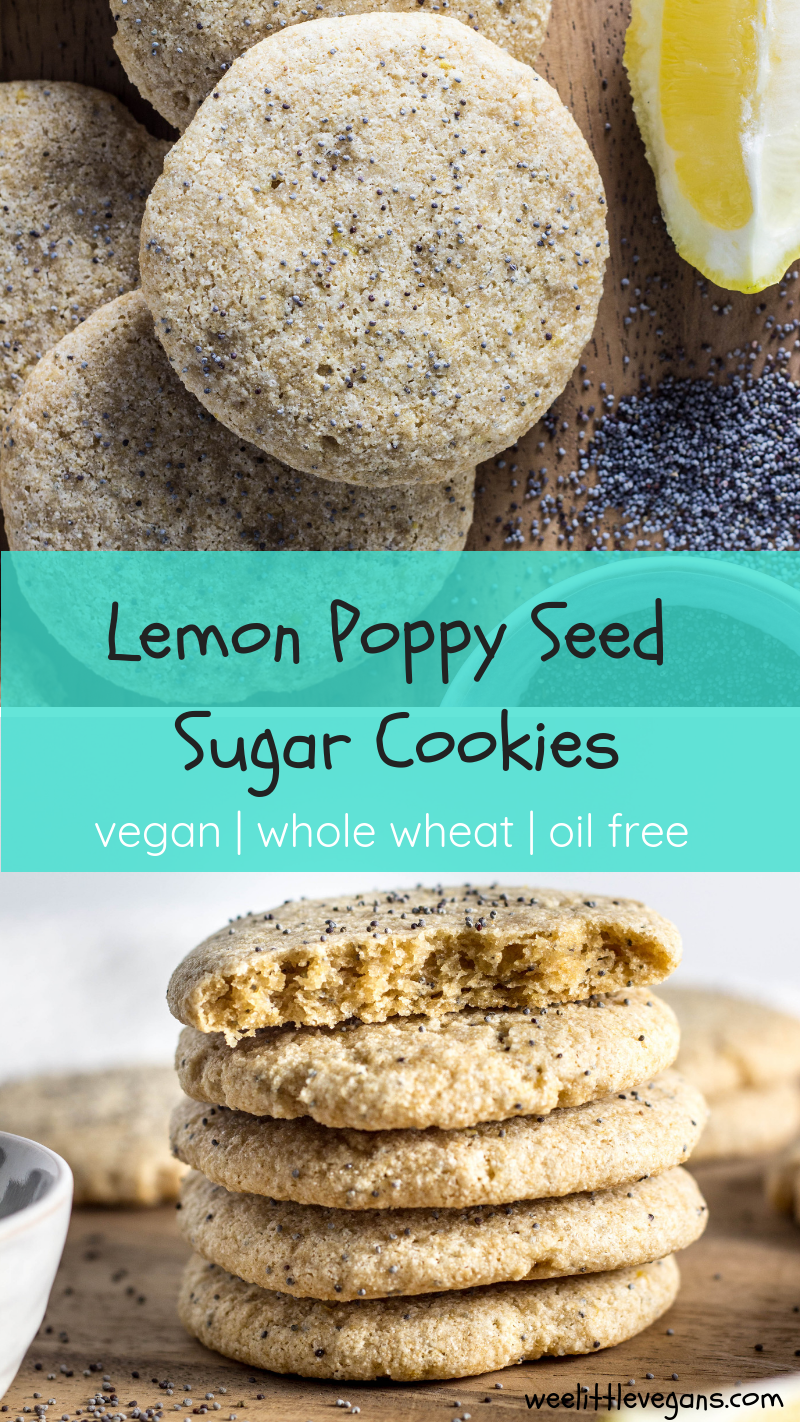 Lemon Poppy Seed Sugar Cookies