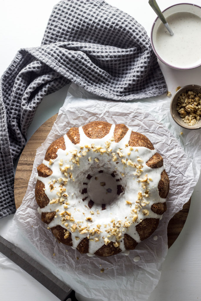 Vegan Cardamom Carrot Cake