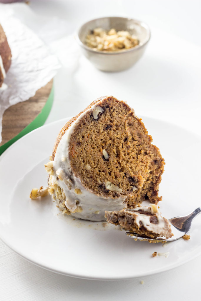 Vegan Cardamom Carrot Cake