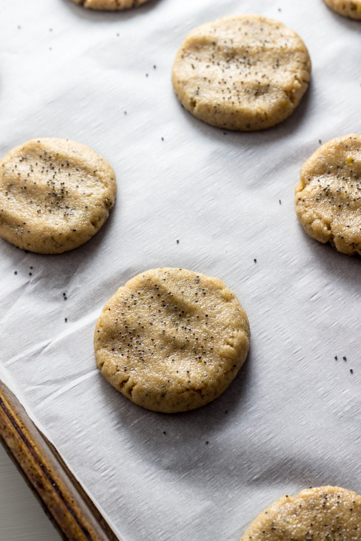 Lemon Poppy Seed Sugar Cookies