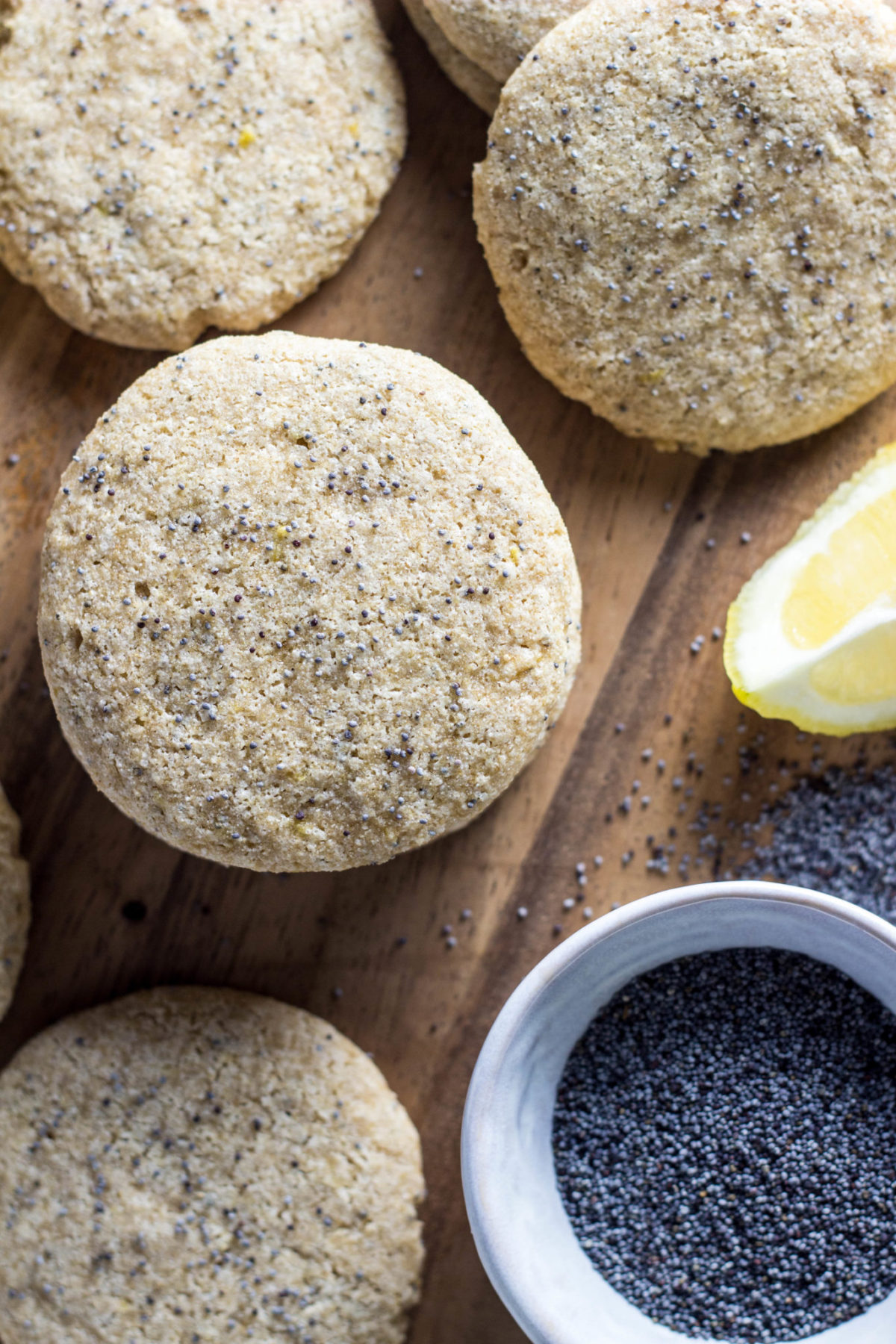 Lemon Poppy Seed Sugar Cookies