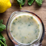 Creamy Lemony Mint Dressing