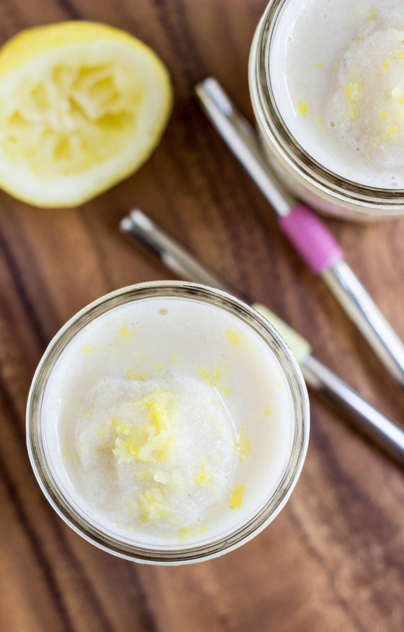 Creamy Vegan Lemonade Smoothie