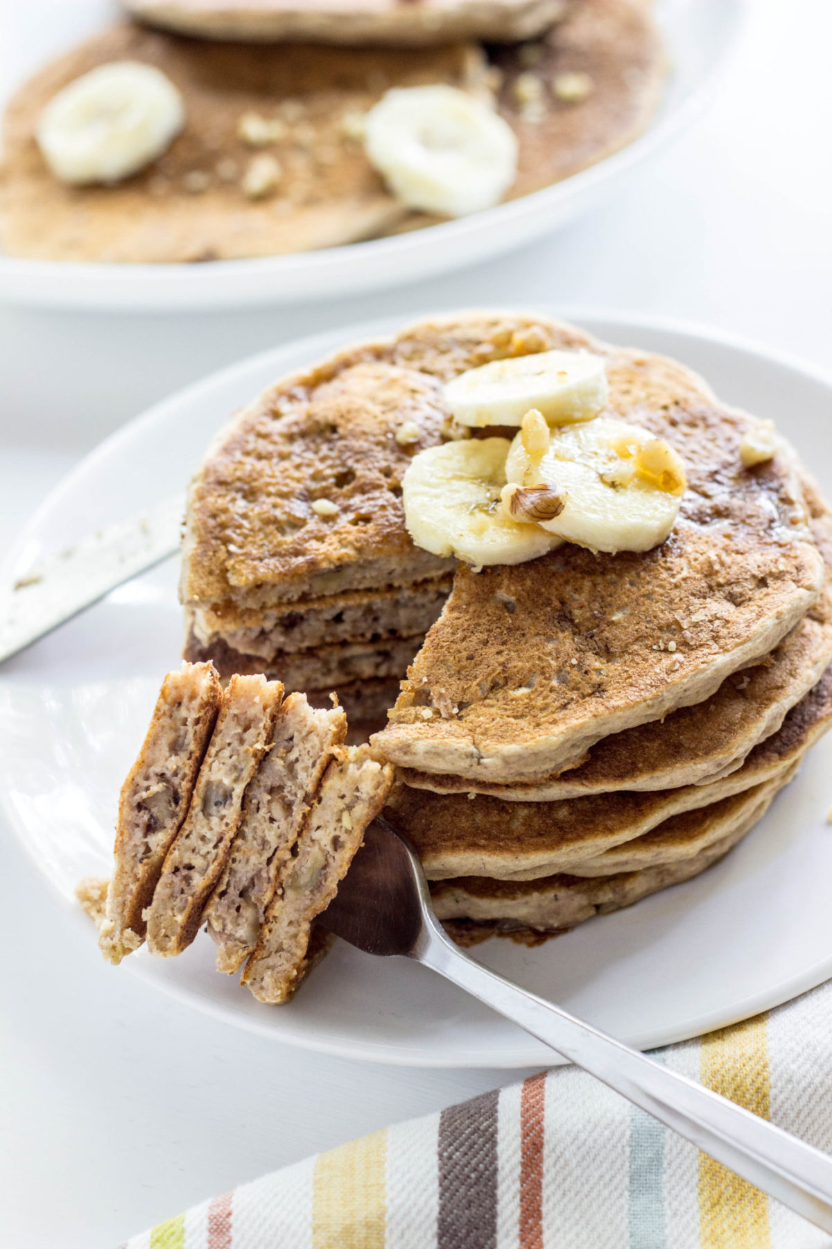 Fork with pancake