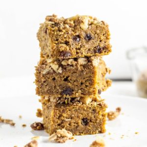 CInnamon Raisin Butternut Squash Squares Feature Image