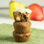 Cinnamon Pear Mini Muffins Feature Image
