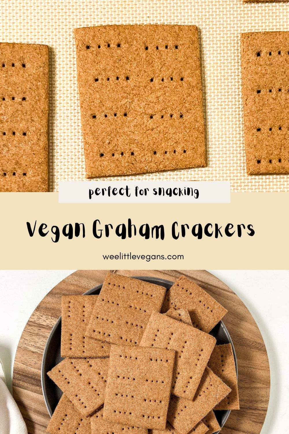 Vegan Graham Crackers Wee Little Vegans