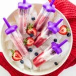 Red White and Blue Popsicles Feature Image